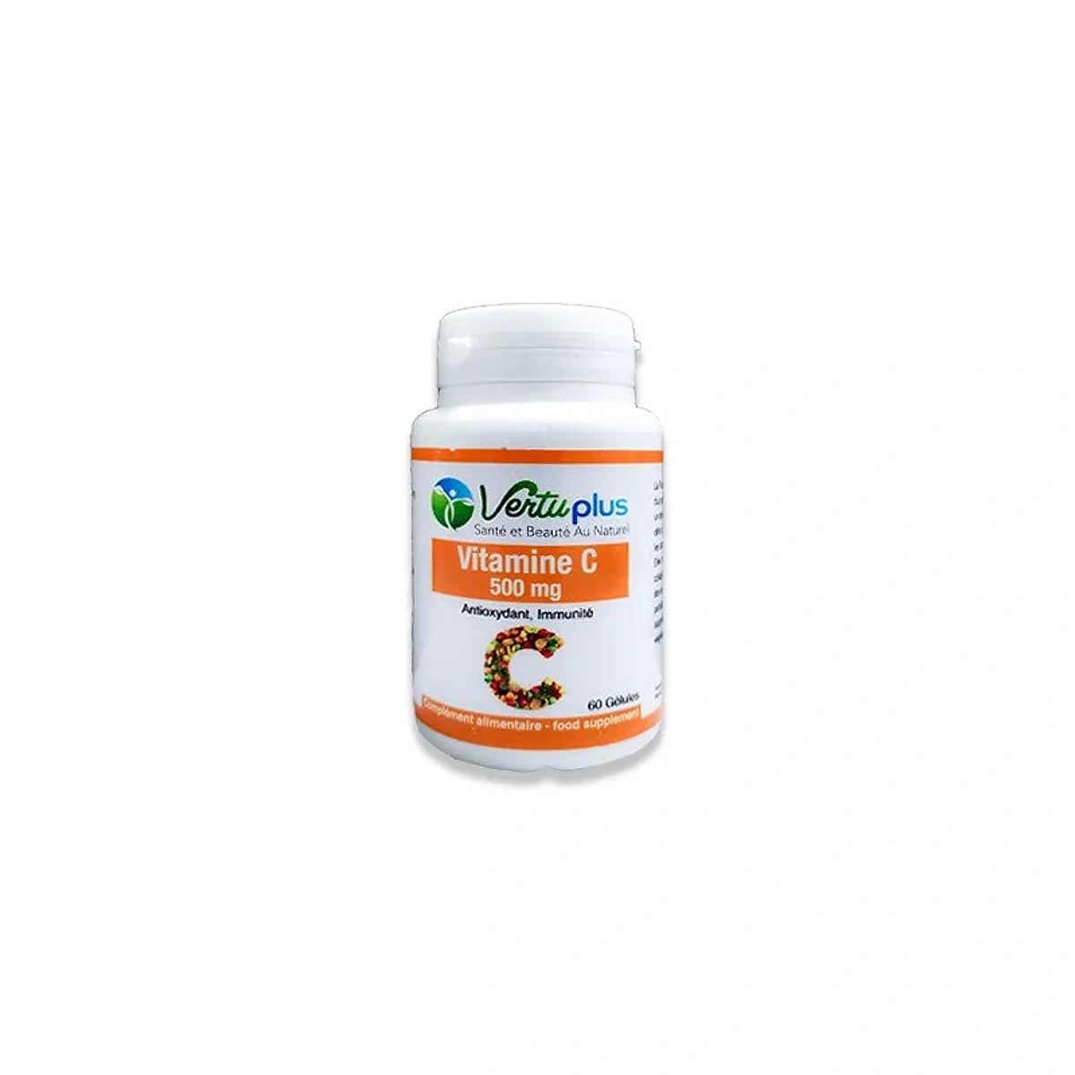 VERTU PLUS VITAMINE C 500 MG 60 GELULES