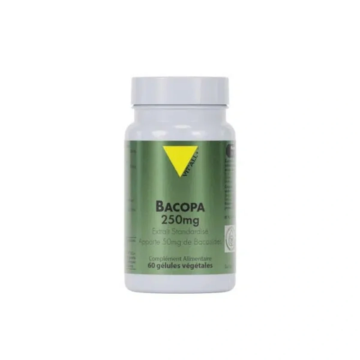 VITALL PLUS BACOPA MONNIERI 250MG 60 GELULES