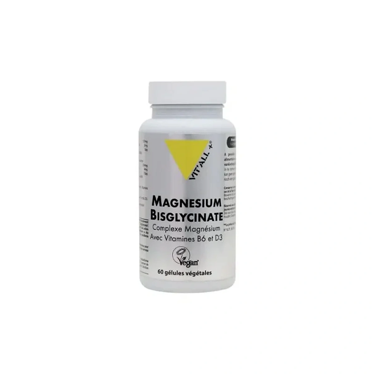 VITALL PLUS MAGNESIUM BISGLYCINATE 60 GELULES