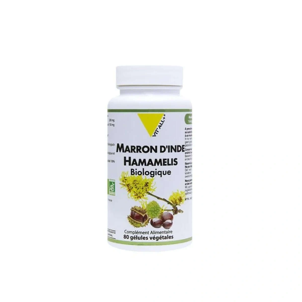 VITALL PLUS MARRON D’INDE HAMAMELIS 80 GELULES
