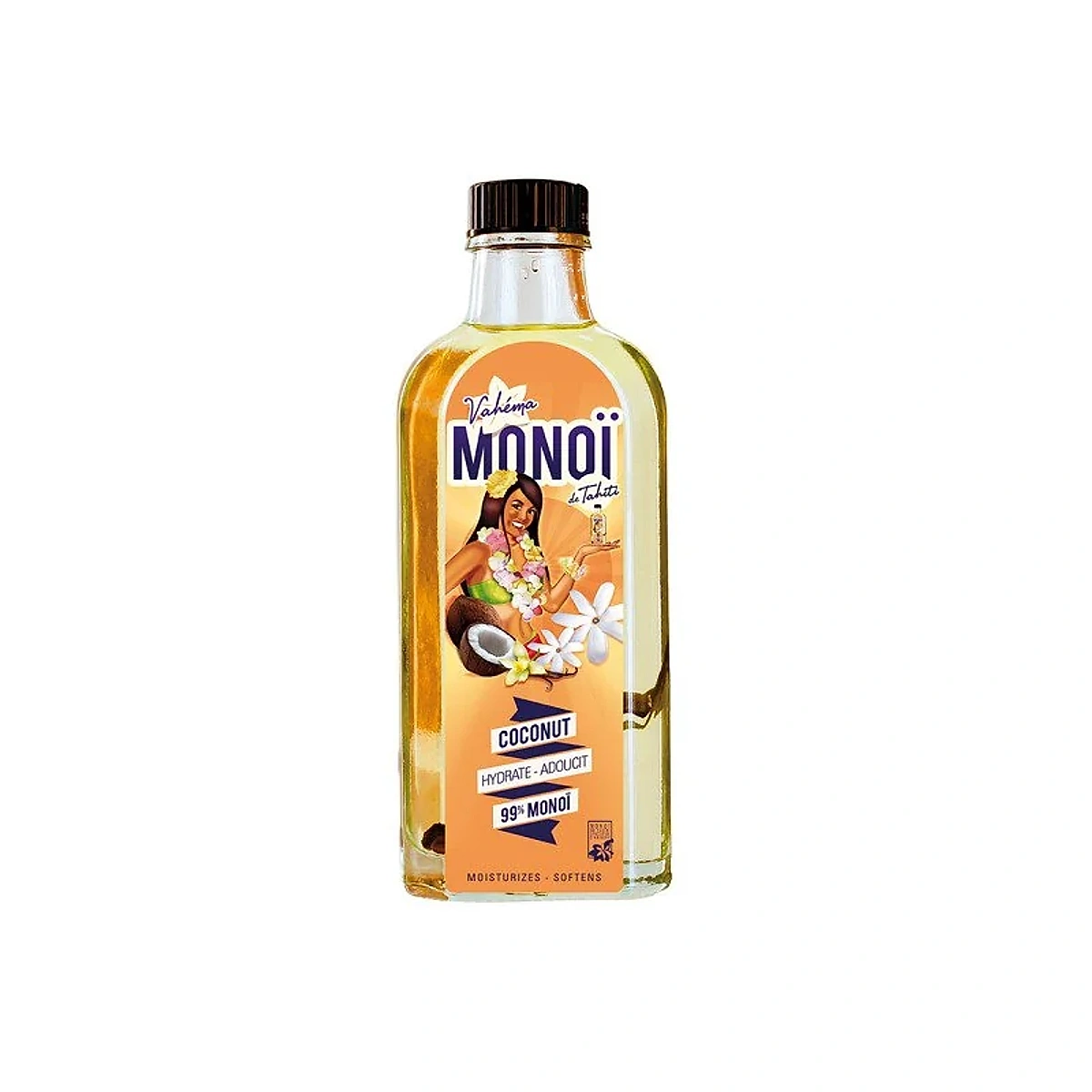 Vahéma Monoi Monoï de Tahiti Vanille – 99% Monoï – 100ml