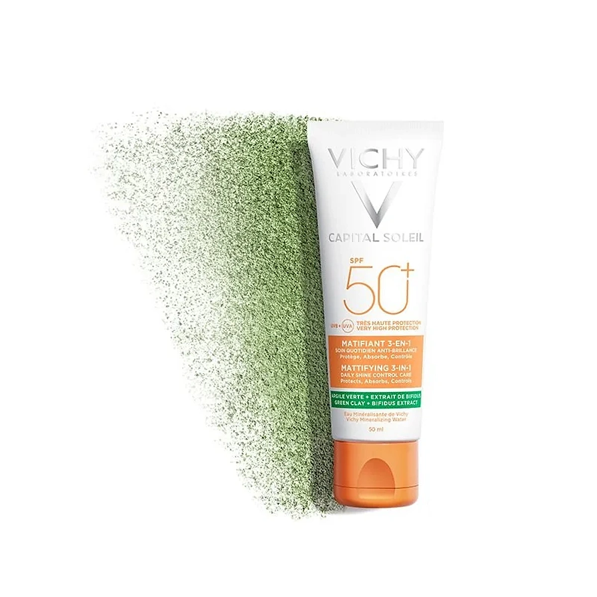 Vichy Capital Soleil Crème Solaire Matifiante 3en1 SPF50+ Peau Mixte Acnéique | 50ml