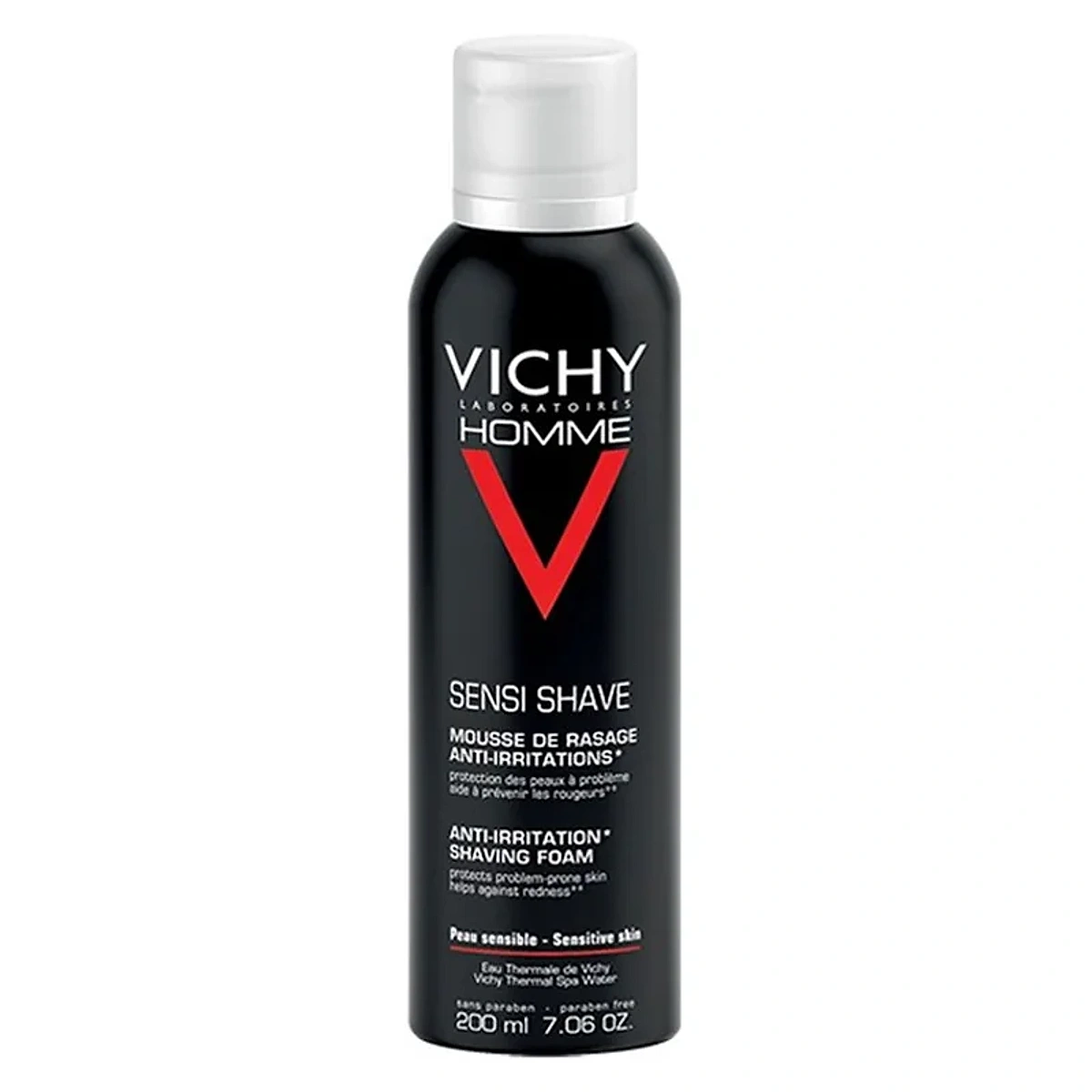 Vichy Homme Mousse à Raser Anti-Irritations Peau Sensible | 200ml
