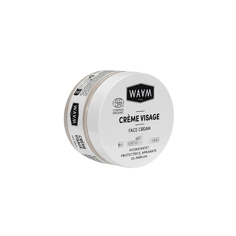 WAAM Crème visage Hydratante certifiée BIO 100ml
