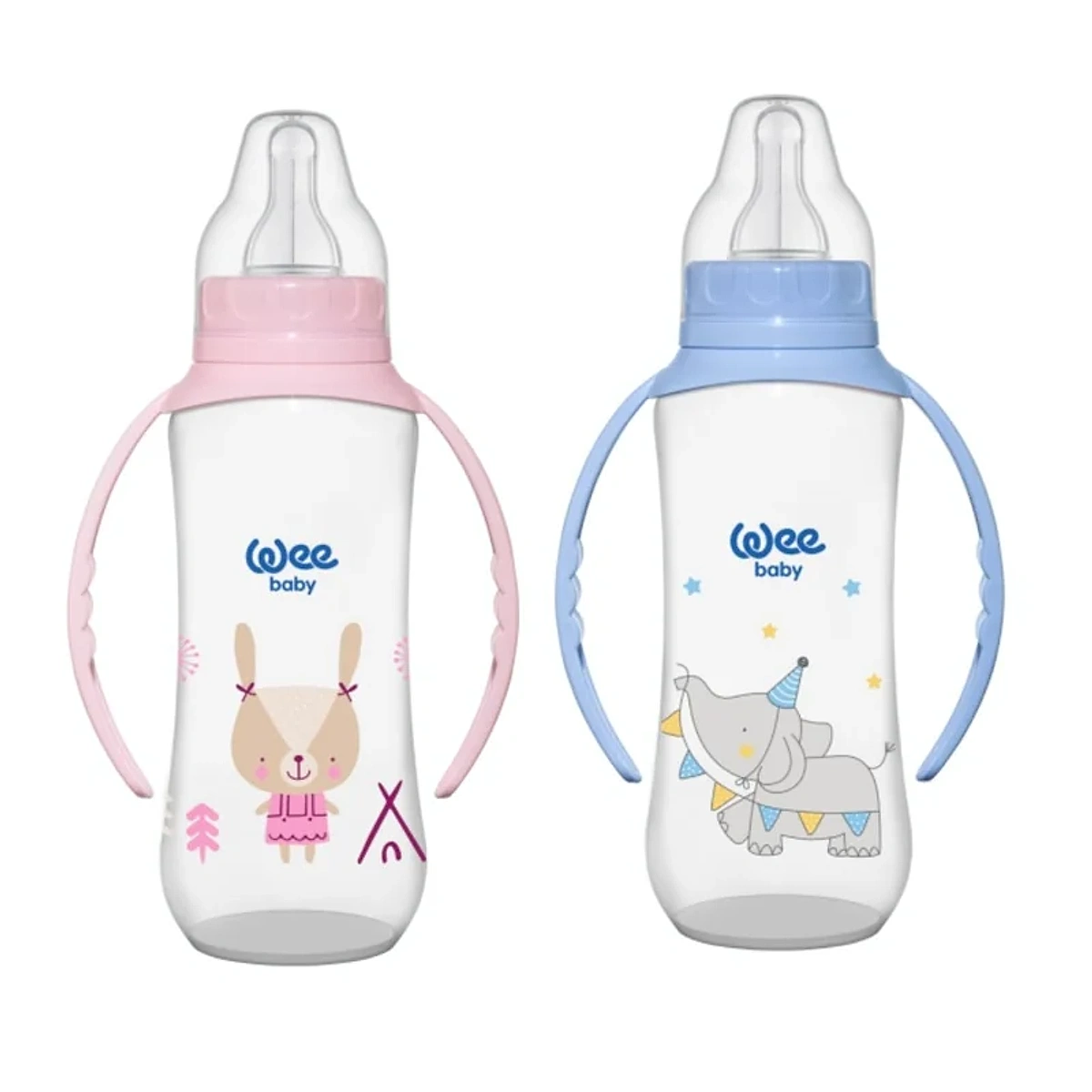 WeeBaby Biberon Classic Avec Poignee 6-18 Mois 270ml 745-F