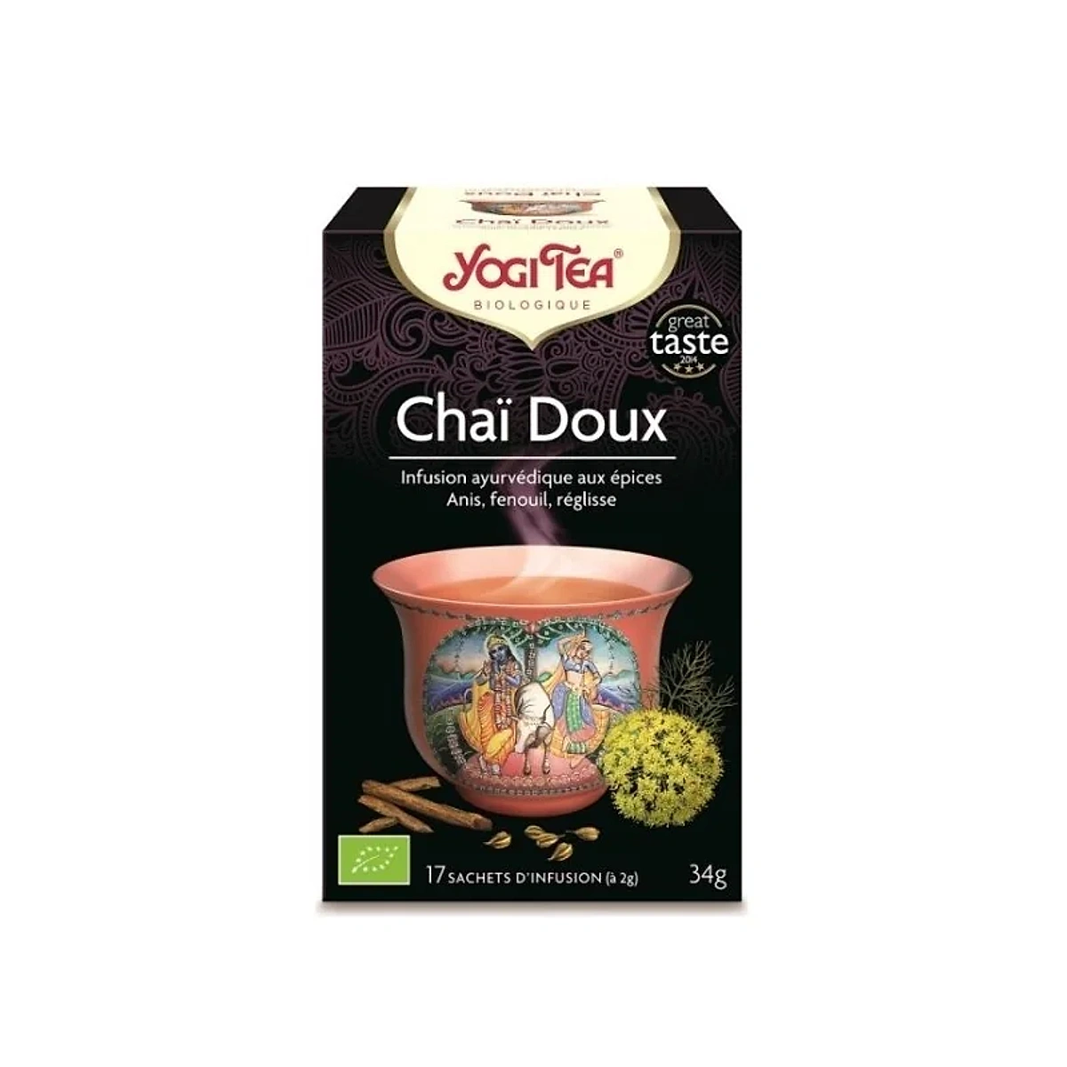 YOGI TEA CHAI DOUX 17 X 2G
