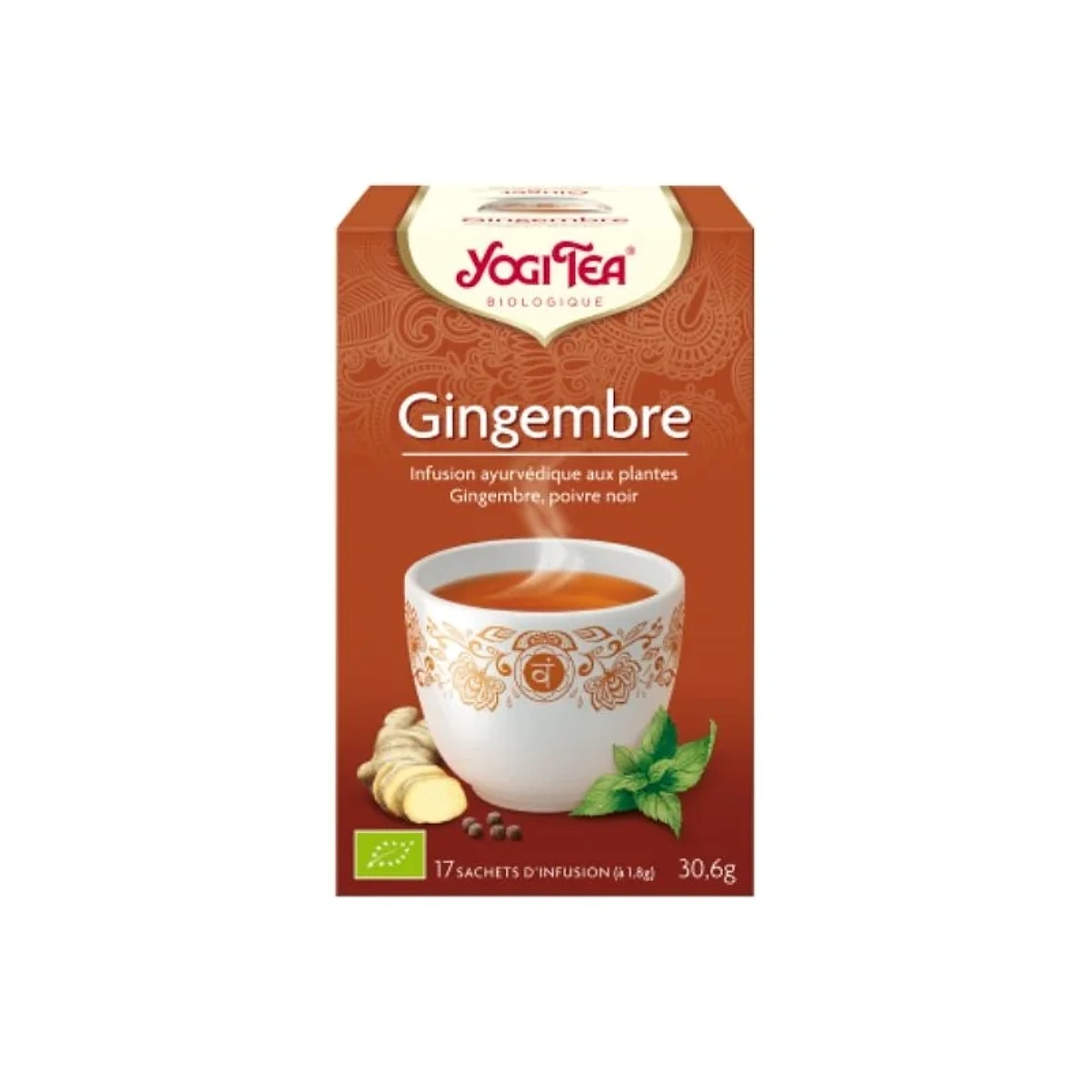 YOGI TEA GINGEMBRE 17 X 2G