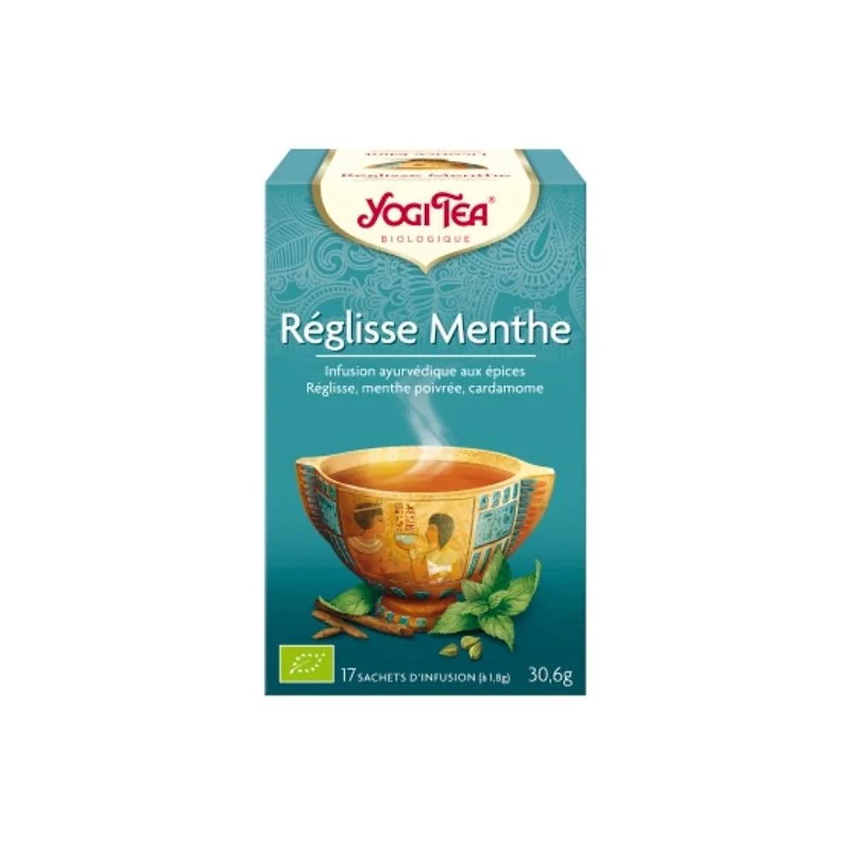 YOGI TEA REGLISSE MENTHE 17 X 2G