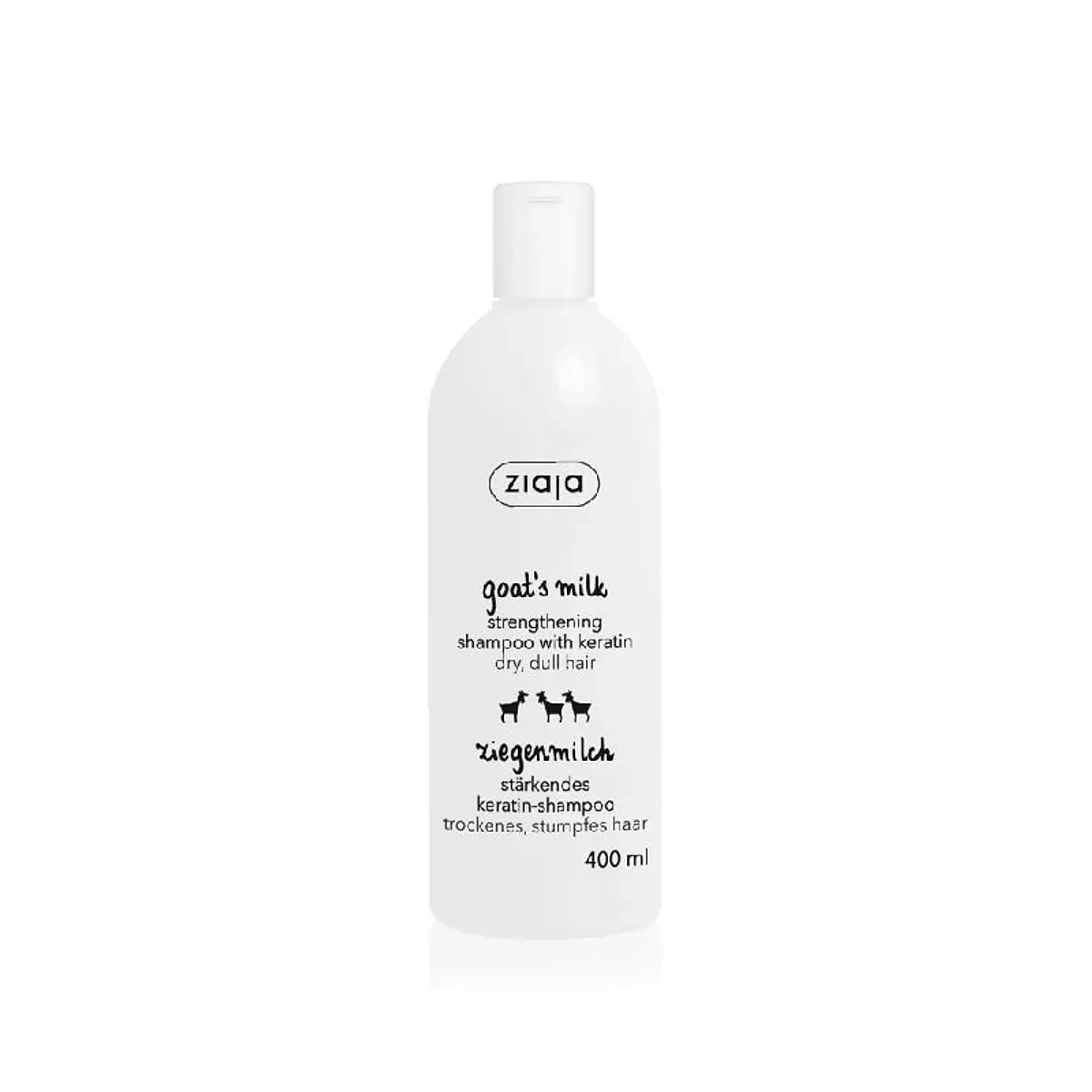 Ziaja Goats Milk Shampoing A La Keratine 400ml