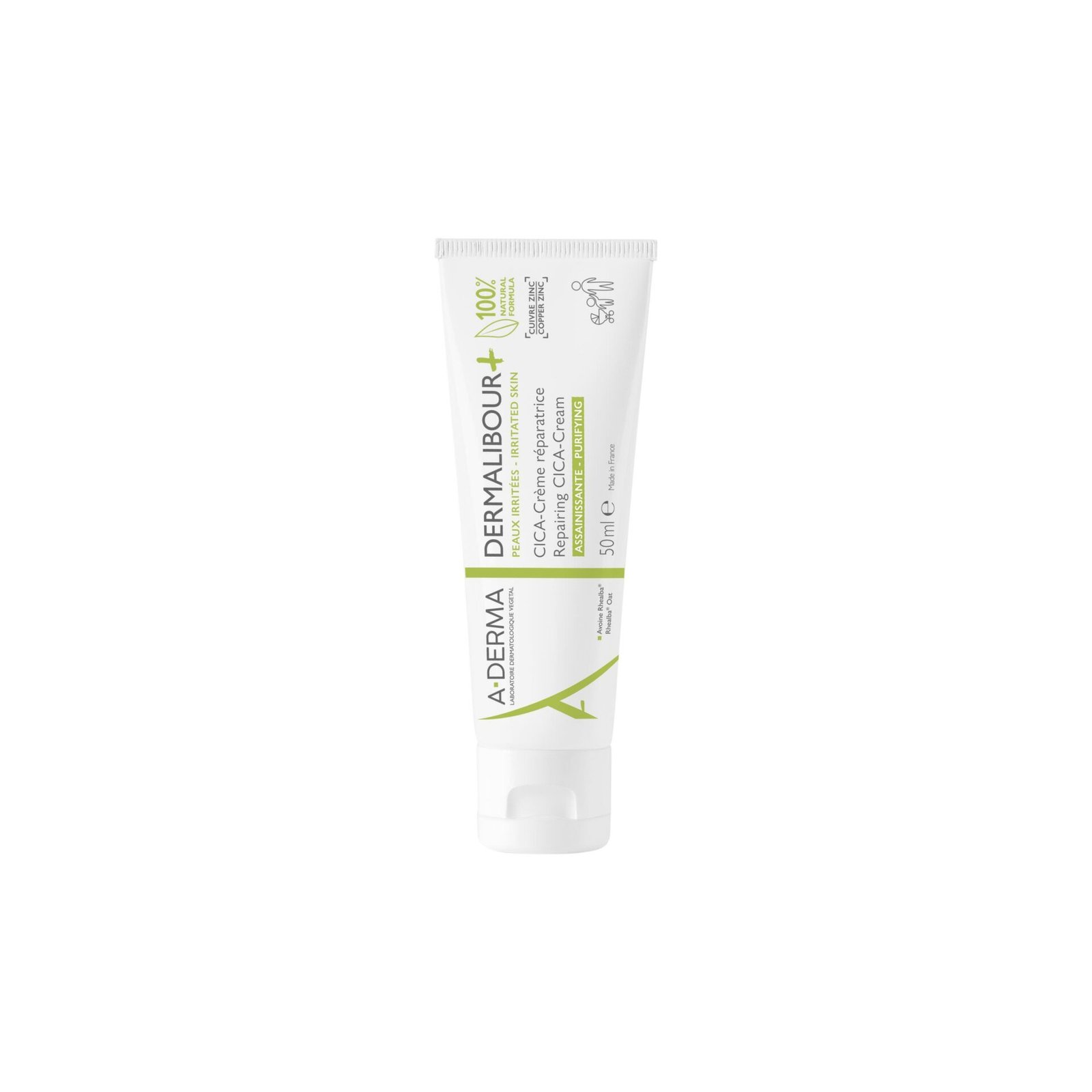 A-DERMA — DERMALIBOUR+ CICA-CRÈME RÉPARATRICE ASSAINISSANTE 50 ml