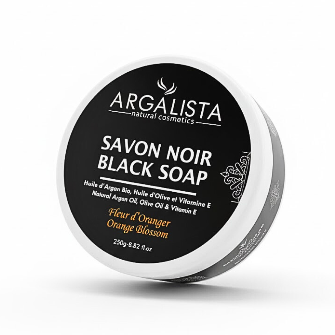 Argalista Savon Noir Fleur D'oranger 250g