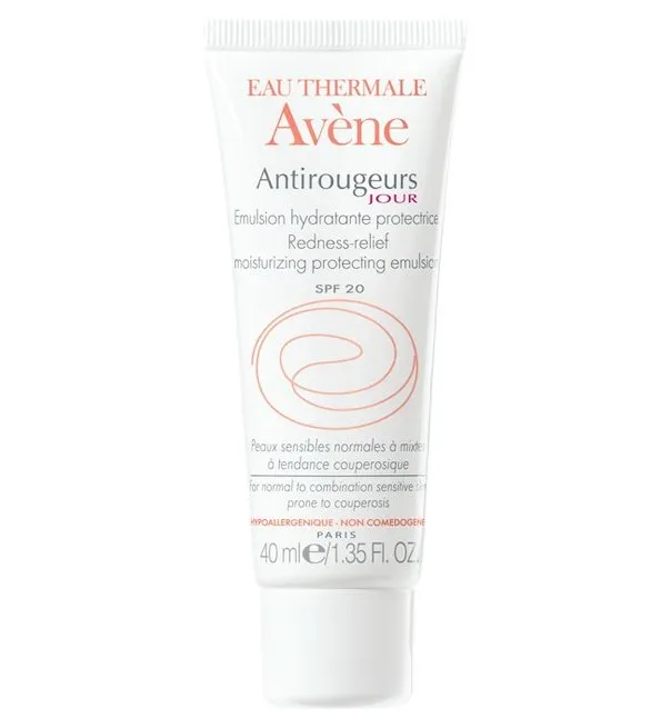 Avène Antirougeurs Jour – Emulsion Hydratante Protectrice SPF 20 – 40 ml