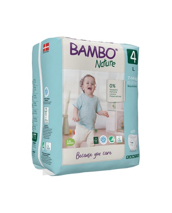 Bambo Nature culotte d'apprentissage T4 L 7-14kg/20pcs