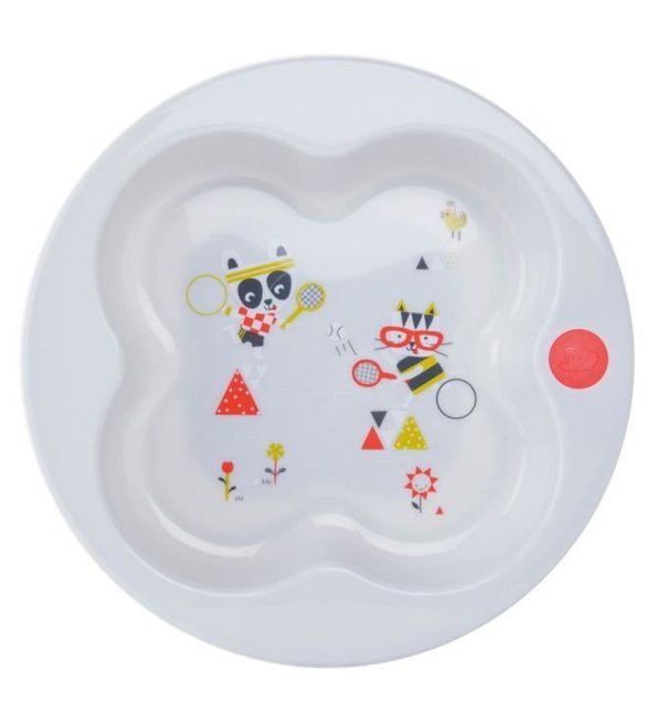 Bebe Confort – Assiette d'apprentissage avec couvercle – Sport (9M +)