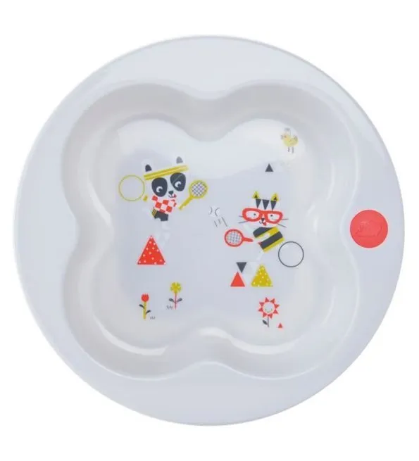 Bebe Confort – Assiette d'apprentissage avec couvercle – Sport (9M +)