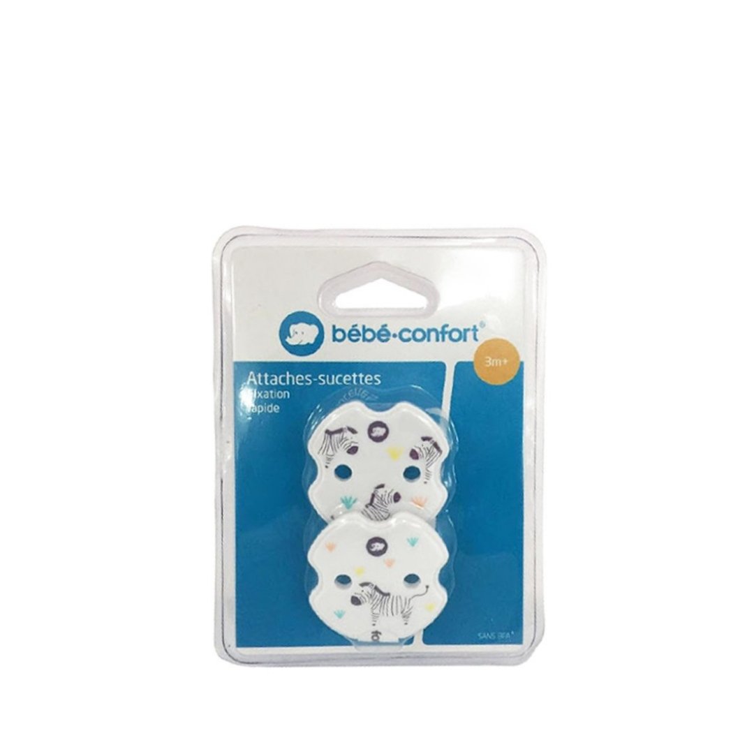 Bebe Confort – Attaches sucette clip croix (3M +)
