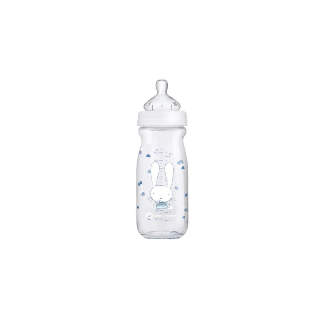 BeBe Confort Biberon En Verre Emotion PP 0-12m 270ml Verre Friends