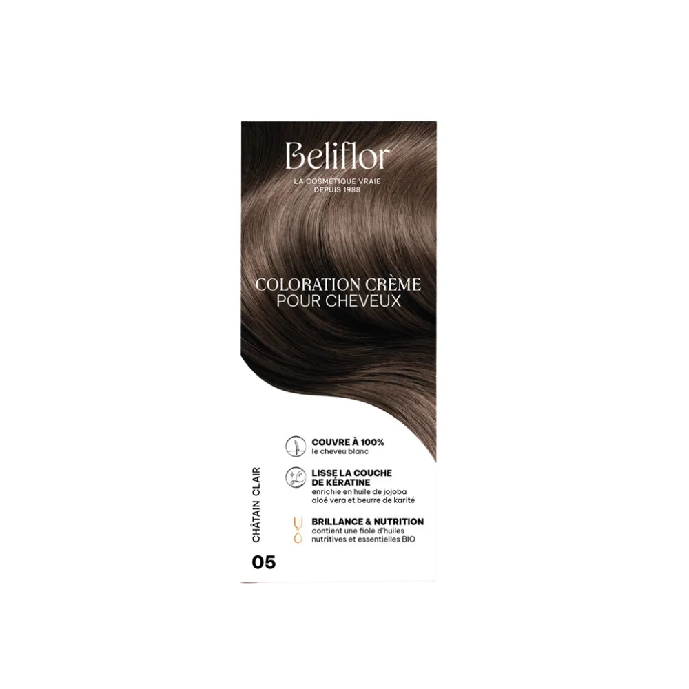 Beliflor Coloration N°05 Chatain Clair