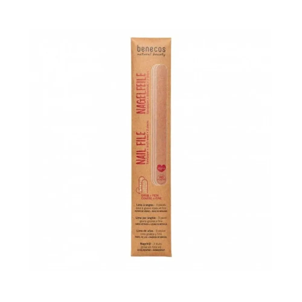 Benecos Limes à Ongles, Lot de 3