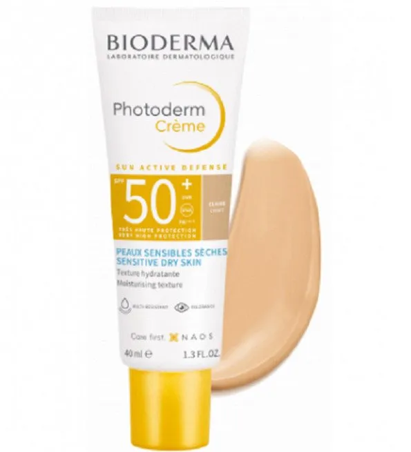 Bioderma Photoderm Ecran Creme Teinte Claire SPF50+ 40ml