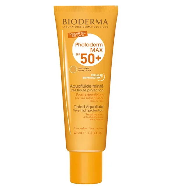 Bioderma – Photoderm Max Aquafluide Dorée SPF 50+ – 40 ml