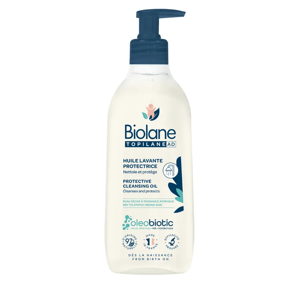 Biolane TOPILANE AD Huile Lavante Protectrice 350ml