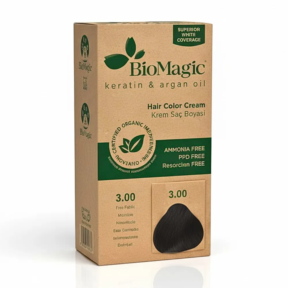 Biomagic Color Cream 3/00 Chatain Fonce