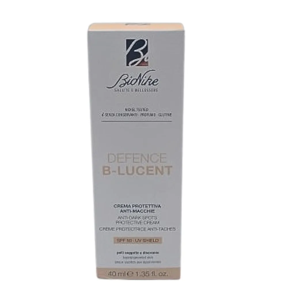 Bionike Defence B-Lucent Creme Protectrice Anti Tache SPF50 40ml