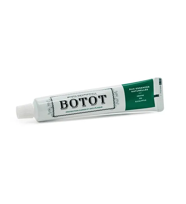 Botot Dentifrice Vert Menthe Pin Eucalyptus -75ml