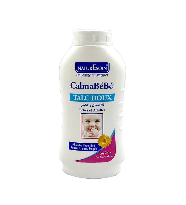 CALMABéBé Talc Doux 100g – Bébé et Adulte – au Calendula