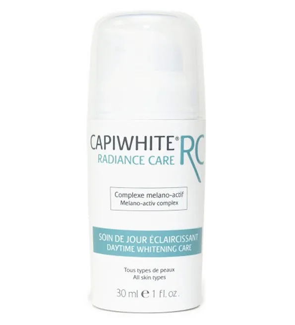 Capiderma – Capiwhite RC Soin de jour éclaircissant SPF15 – 30 ml