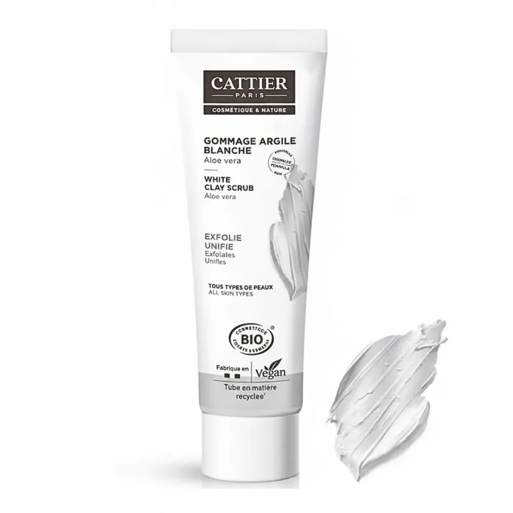 Cattier Gommage Argile Blanche 100ml