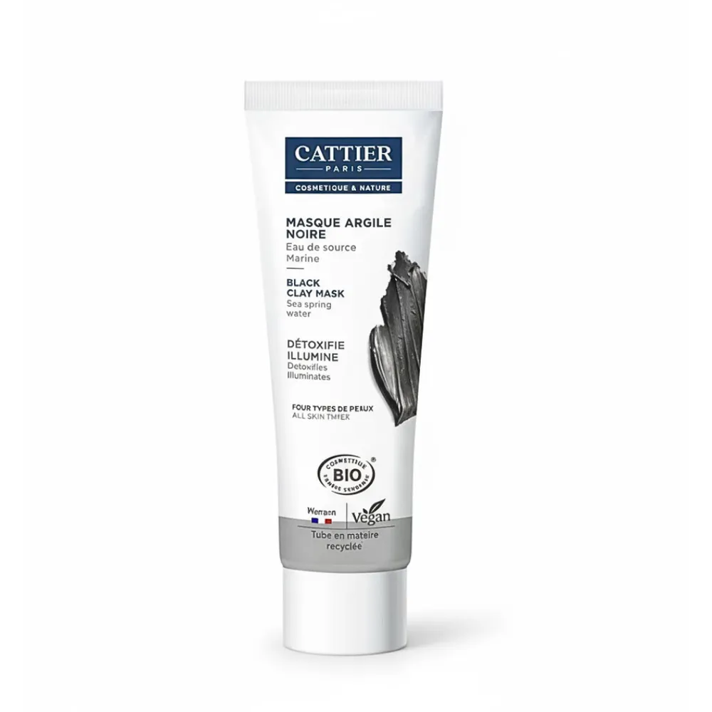 Cattier Masque Argile Noire 100ml