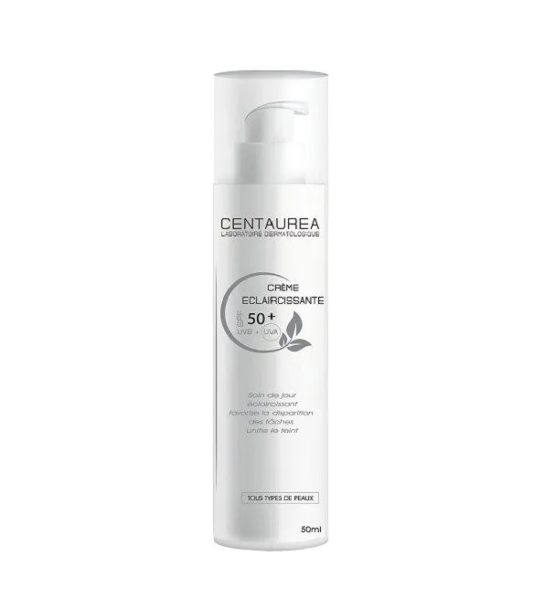 Centaurea Creme Eclaircissante SPF50+ 50ml