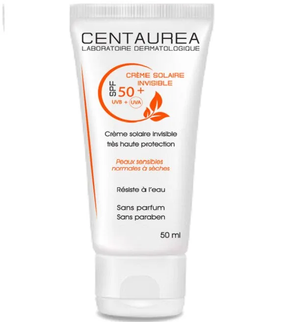 CENTAUREA Crème Solaire Invisible SPF50+
