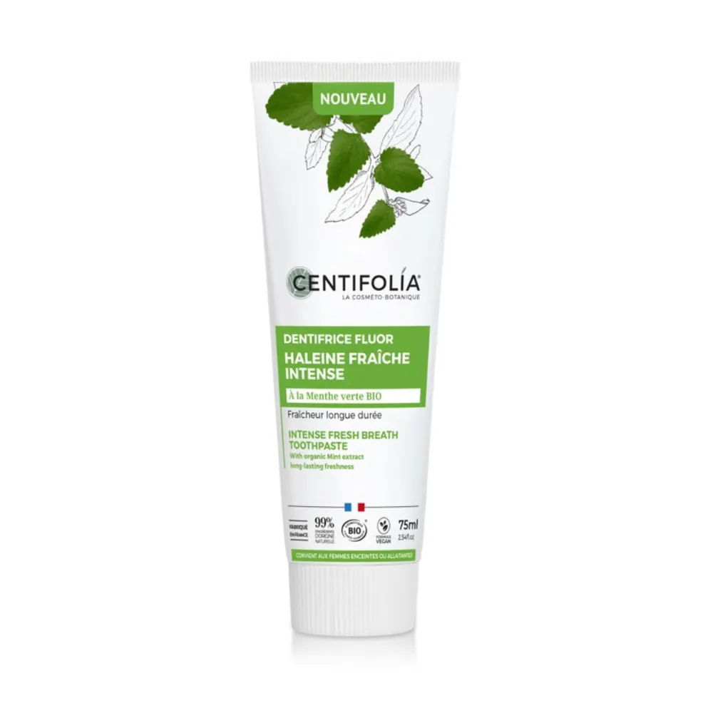 Centifolia Dentifrice Fluor Haleine Fraicheur Intense 75ml