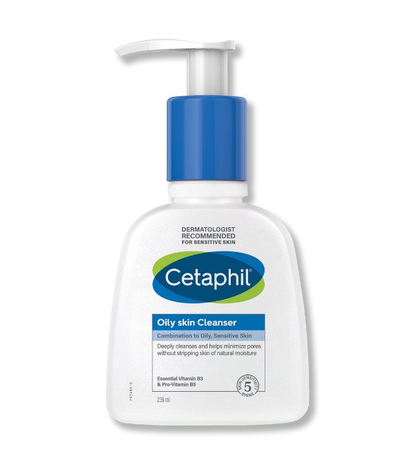 Cetaphil Oily Skin Cleanser Peau Normale à Grasse 236ml
