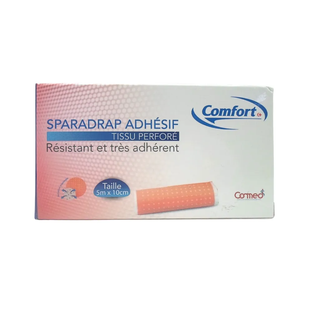 Comfort Sparadrap Adhesif Rouge 5m x 18cm