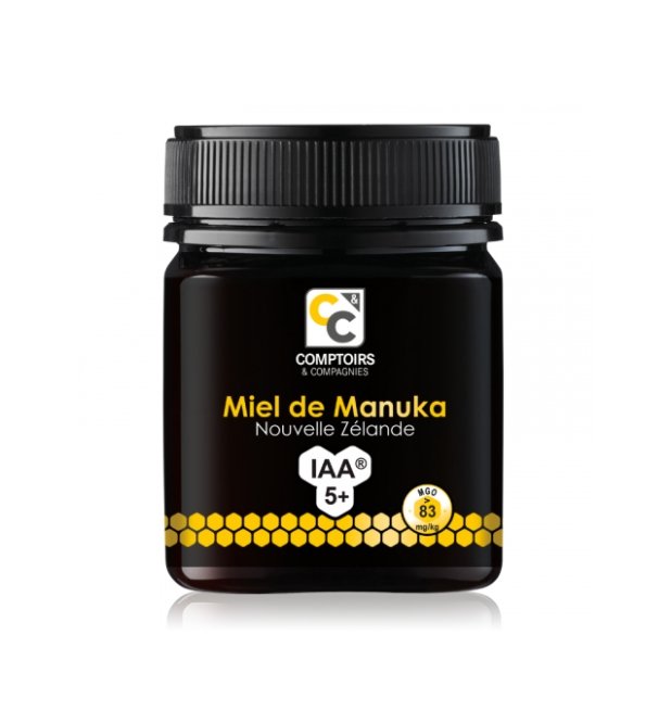 COMPTOIRS ET COMPAGNIES MIEL DE MANUKA IAA5+ MGO 83 250G