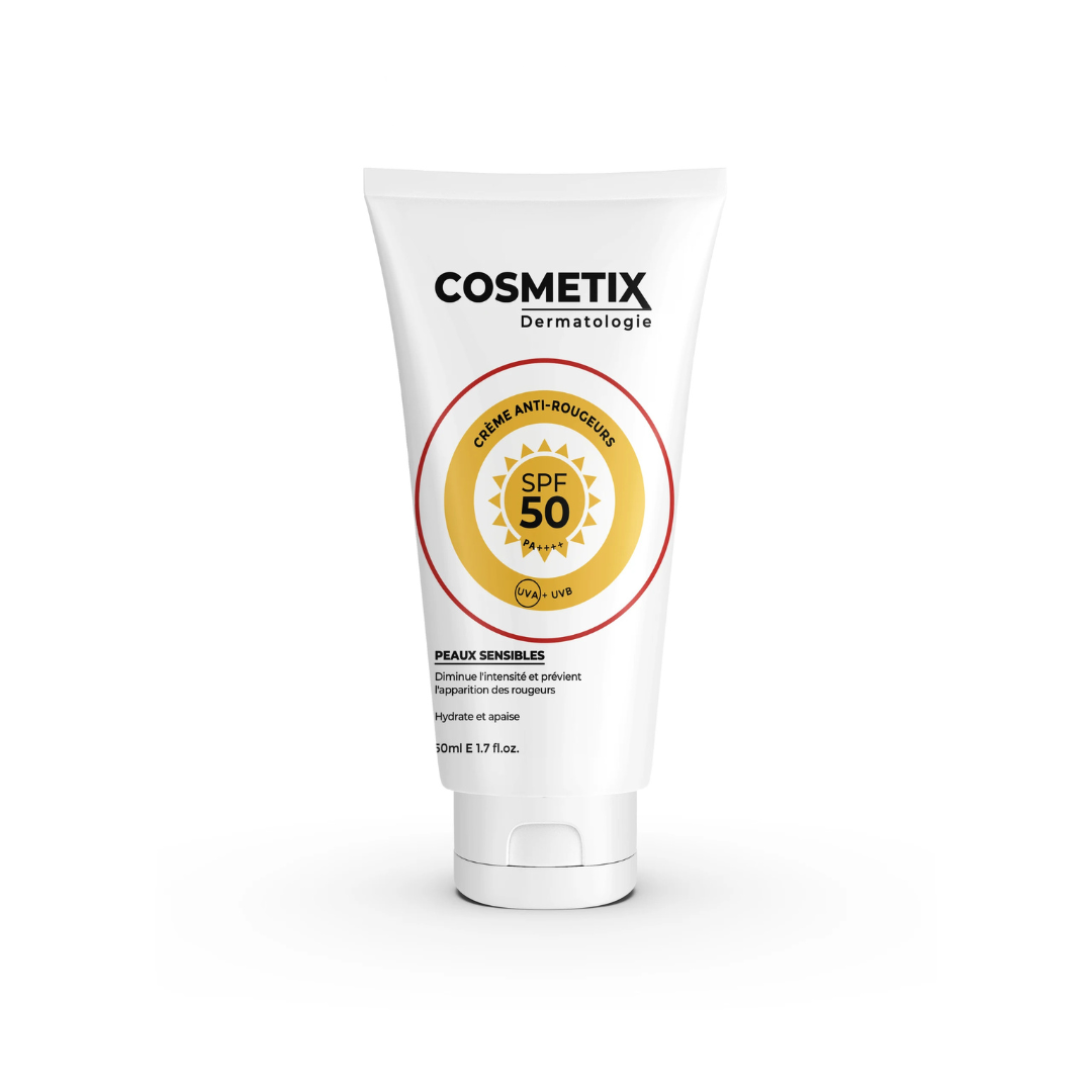Cosmetix Soin 2en1 Creme Anti-Rougeurs spf50 50ml
