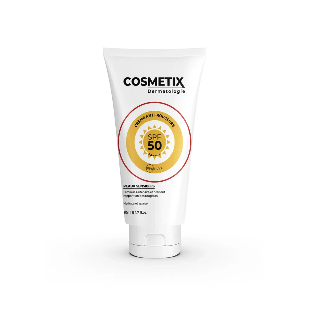 Cosmetix Soin 2en1 Creme Anti-Rougeurs SPF50 50ml