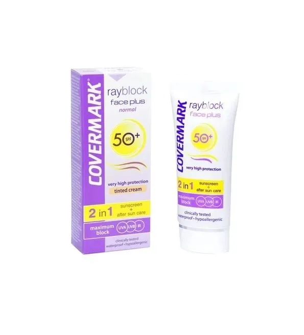 Covermark rayblock face plus Teinte Normal SPF30 50ml