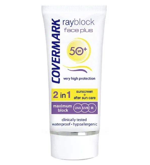 Covermark rayblock face plus Visible normal SPF50+ 50ml