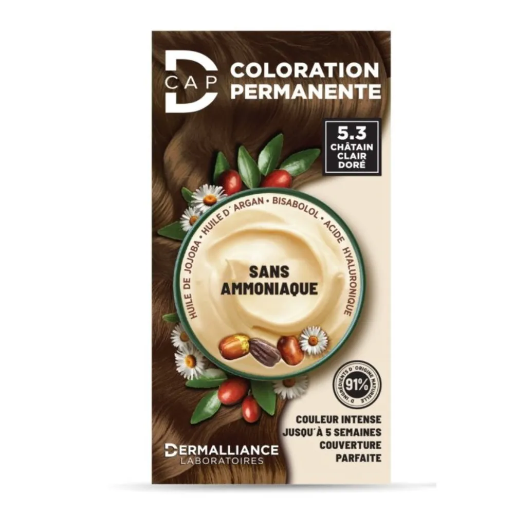 D-CAP Coloration N°5.3 Chatain Clair Dore