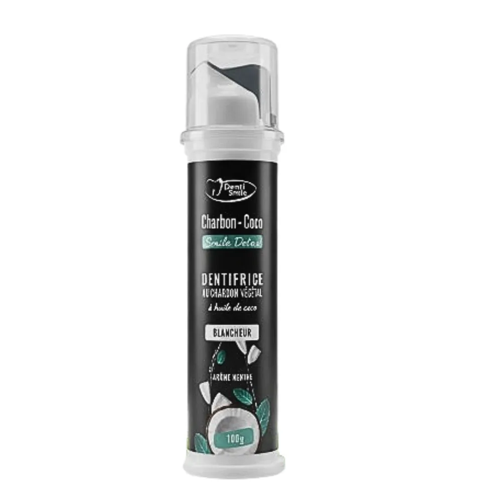 Denti-Smile Poudre Blancheur Au Charbon Coco menthe10g