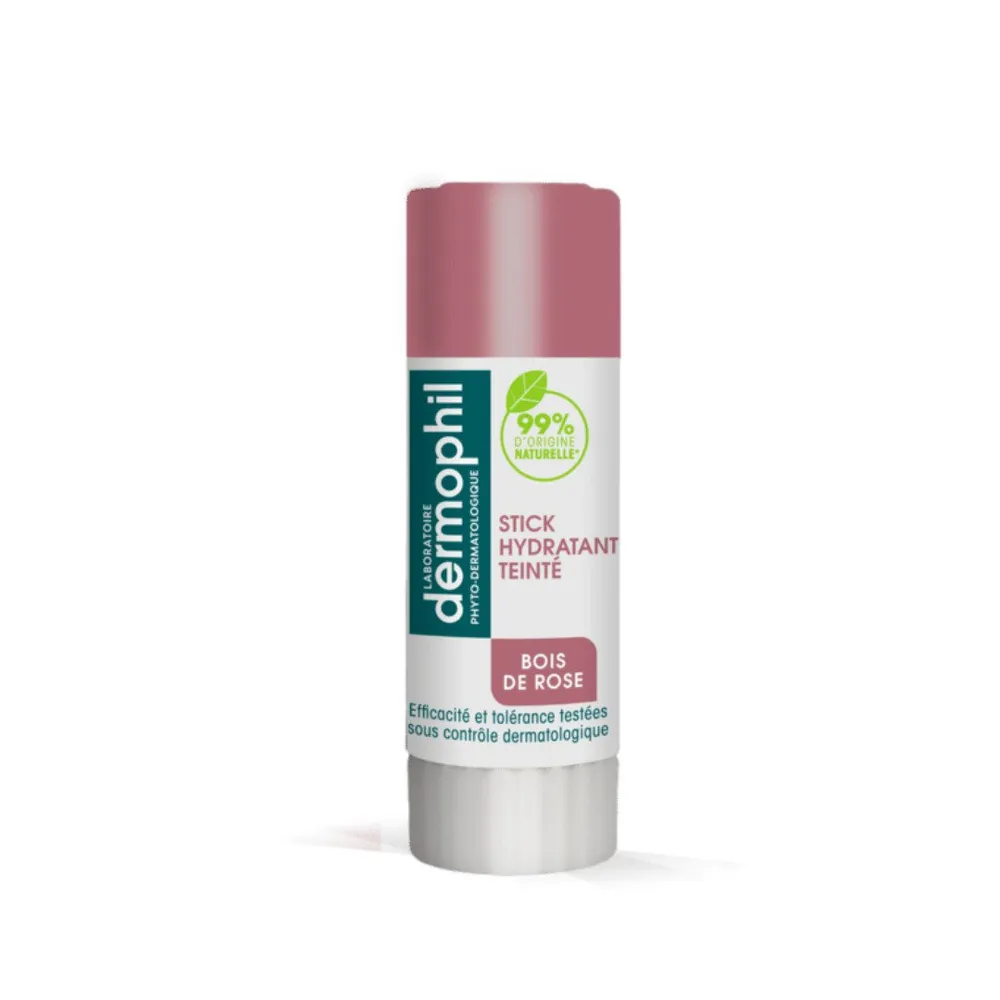 Dermophil Stick A Levres Teinte Bois De Rose 4g