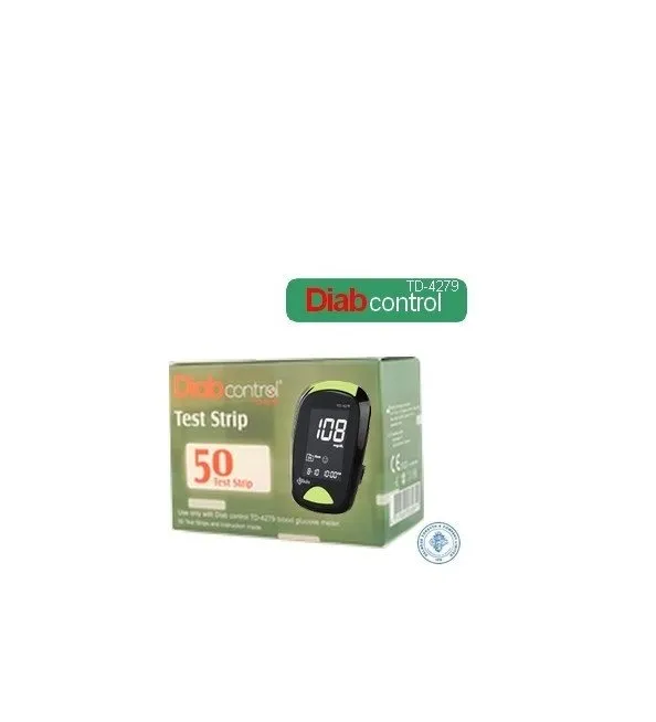 Diab Control Boite De 50 Bandelettes