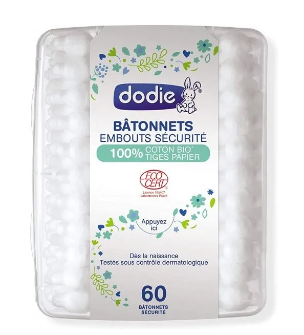 Dodie Bâtonnets Embouts Sécurité X60