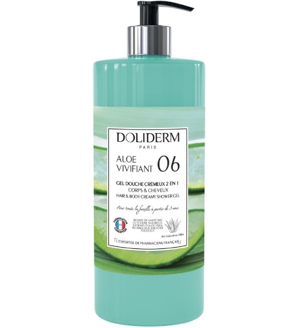 Doliderm Gel Douche 06 Aloe Vivifiant 1L