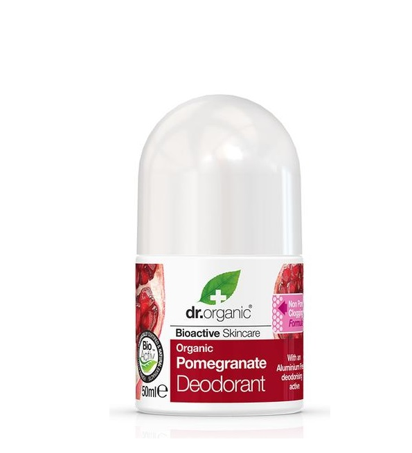 Dr Organic Déodorant à La Grenade 50Ml